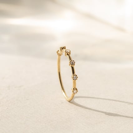 Exquisiter Ring mit Lab Grown Diamanten Charmie