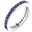 Silberringe mit Amethyst