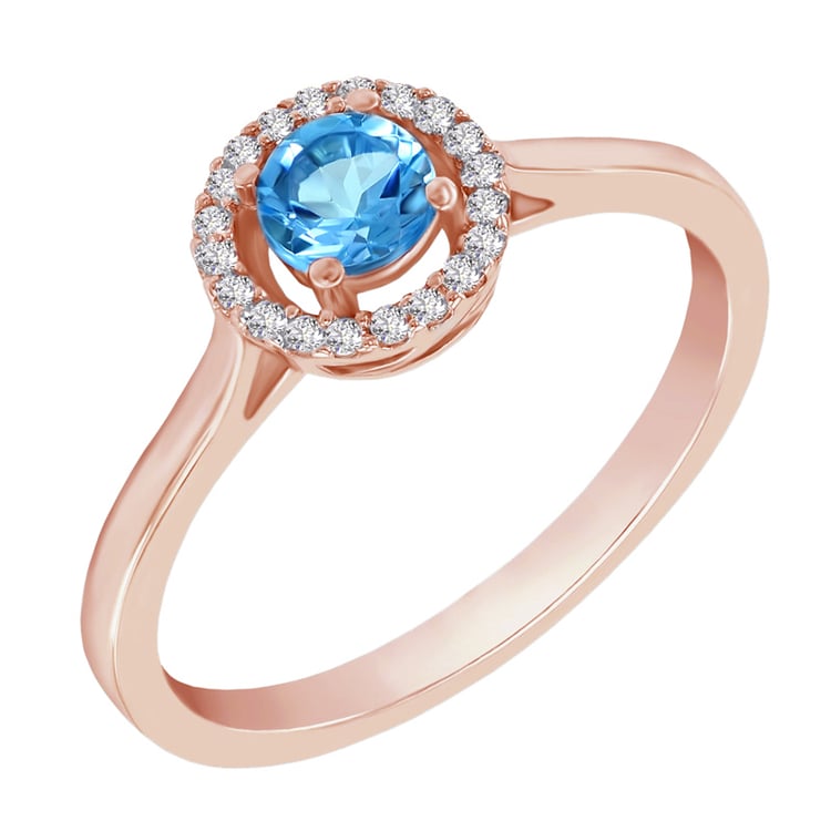 Ring aus Roségold 48363