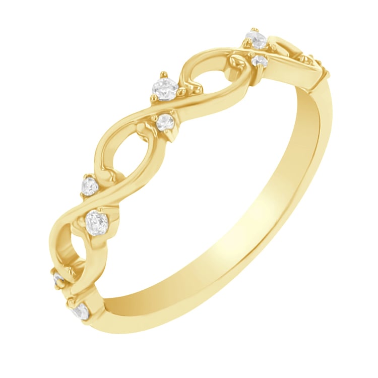 Romantischer Eternity-Ring mit Lab Grown Diamanten Ellwood