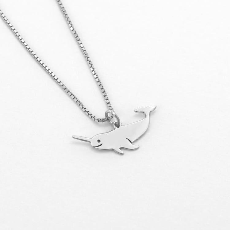 Narval Anhänger in Silber 52022