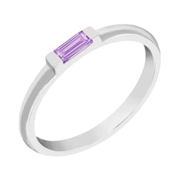 Goldener Ring mit Amethyst Xenia