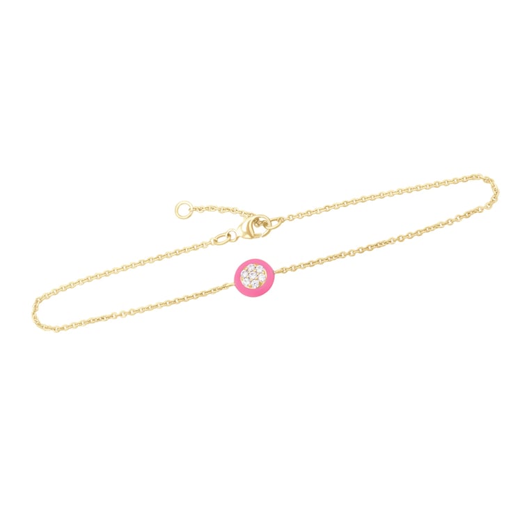 Armband aus Keramik mit Lab Grown Diamanten Sofia 122813