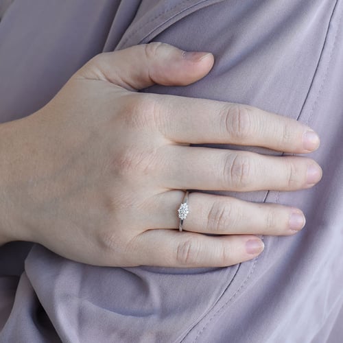 Eleganter Diamantring Neelam