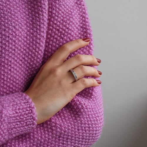 Vintage Verlobungsring mit Lab Grown Diamant Lerien