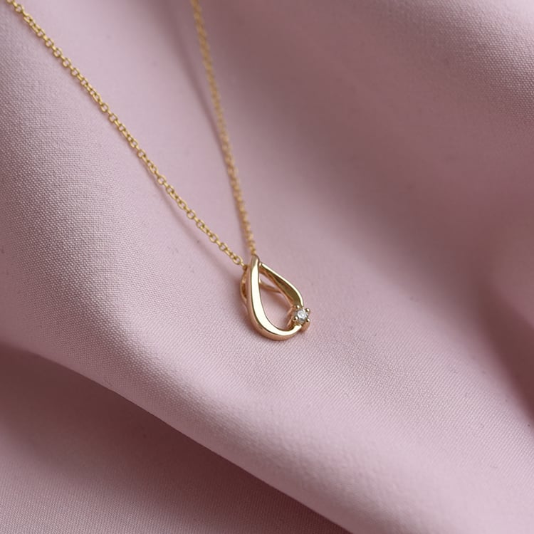 Halskette mit Diamant 64442