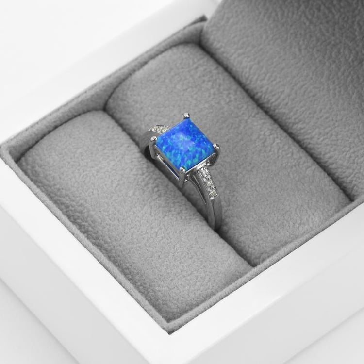 Goldring mit Opal 46685