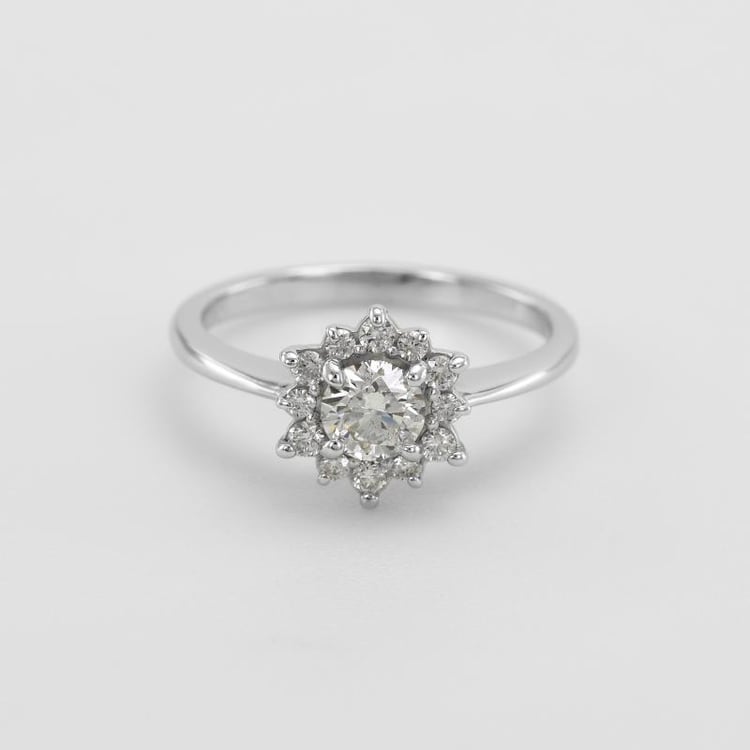 Goldener Verlobungsring mit Diamanten Condeh 49948