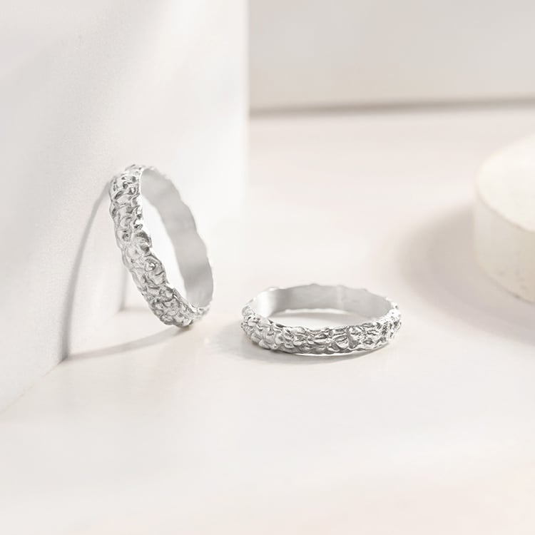 Eheringe mit atypischer Oberfläche Jane 153897