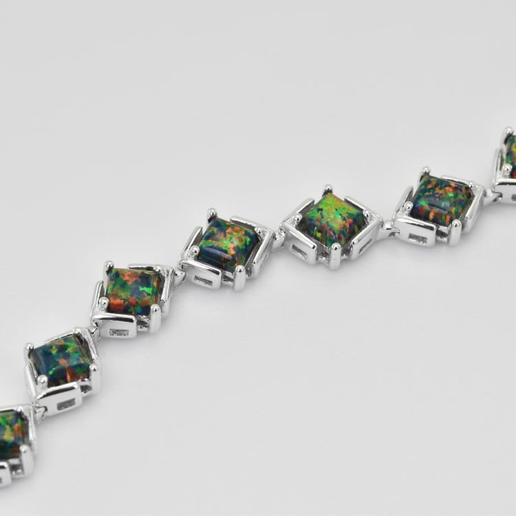Opal Armband Silber 30424
