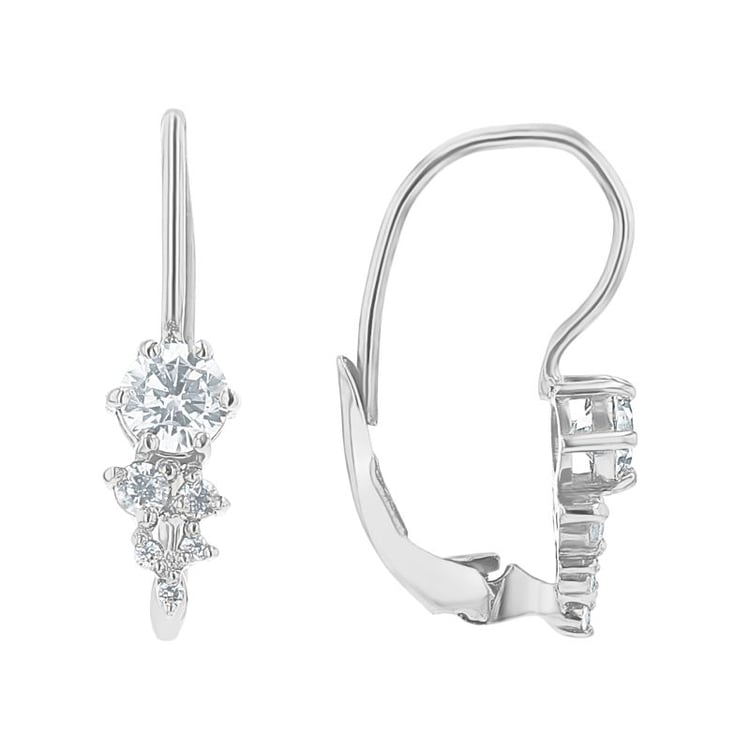 Cluster Ohrringe mit Diamanten Lina 155698