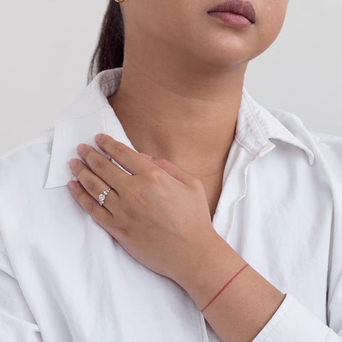 Verlobungsring mit Diamanten Olha