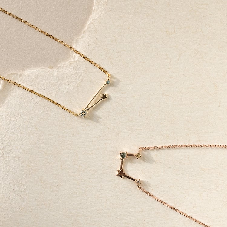 Halskette mit Tierkreiszeichen Virgo 138909