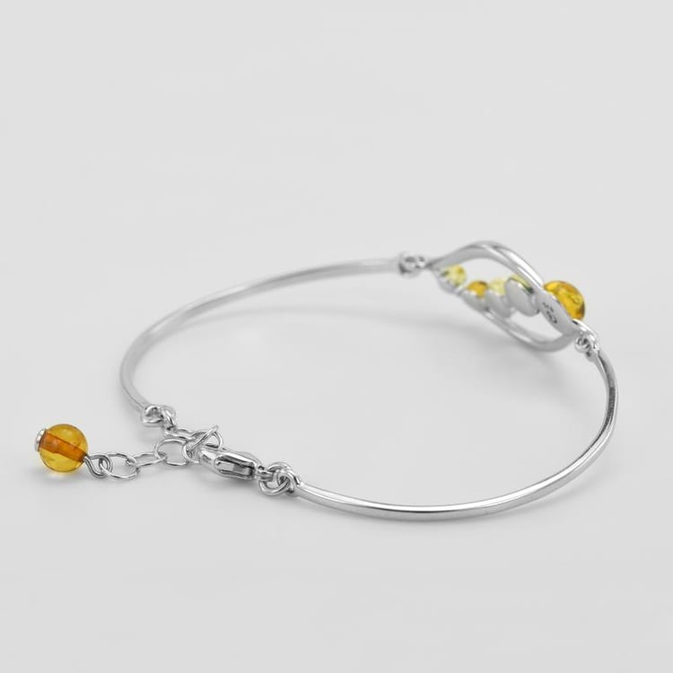 Bernstein Kugel als Armband 50982