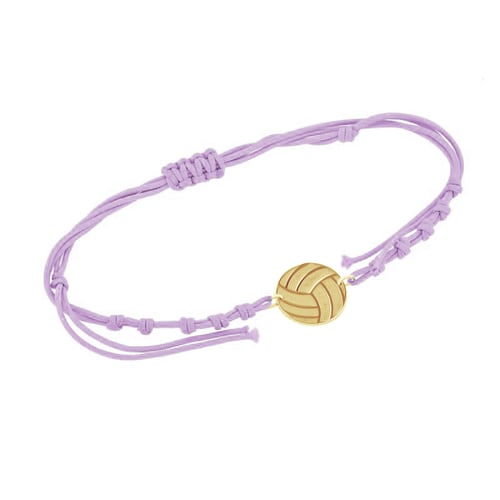 String-Armband Ball mit Gravur Ihrer Wahl Volleyball