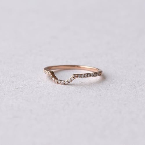 Verlobungsset mit Halo Ring und Diamanten Lieta