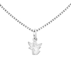 Silberner Anhänger mit Engel Uriel