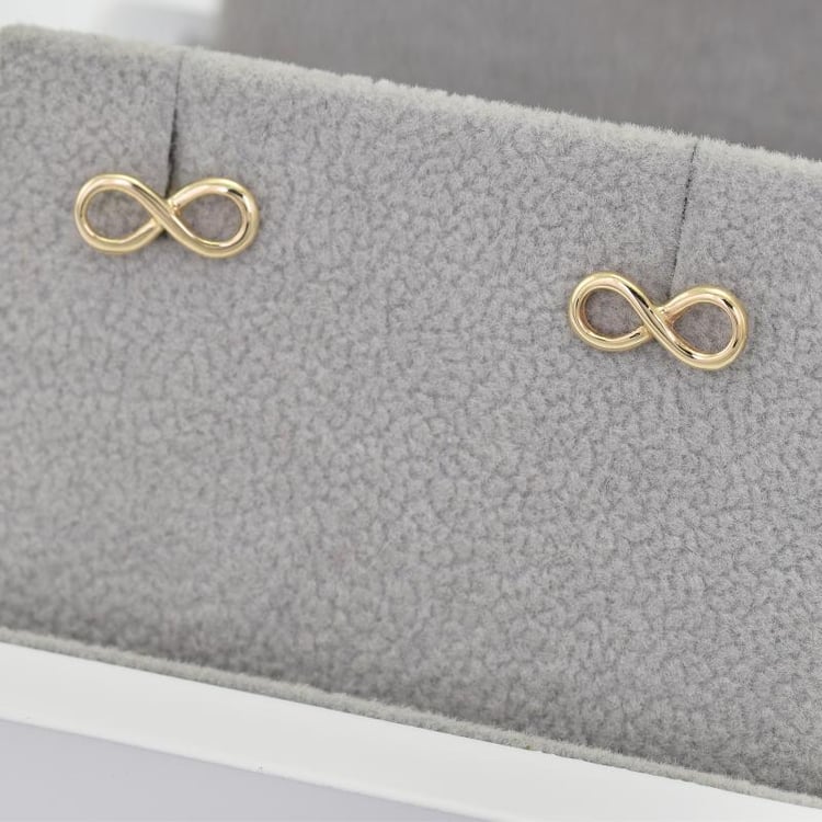 Goldene Ohrringe 39996