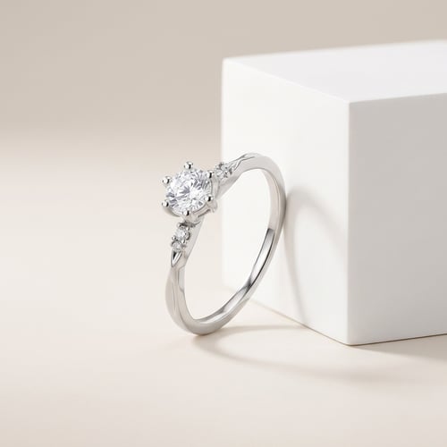 Verlobungsring mit 0.57ct IGI-zertifiziertem Lab Grown Mileva
