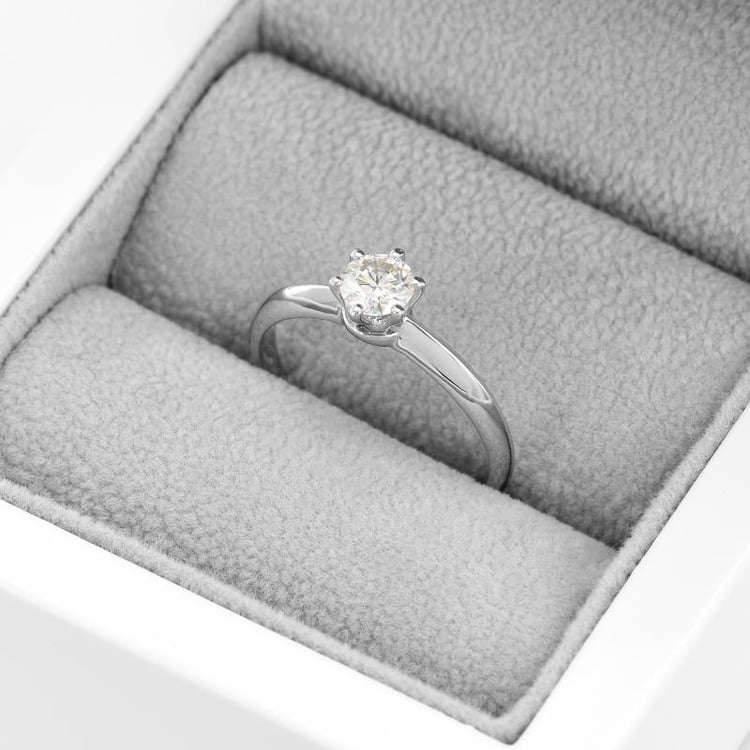 Verlobungsring mit 0,39 ct GIA-zertifiziertem Diamanten Tila 62792