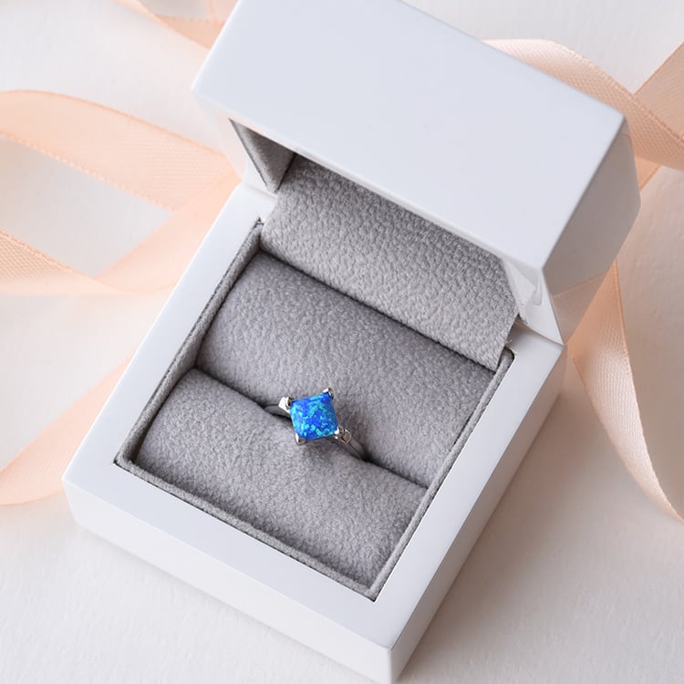 Opalring aus Silber 78517