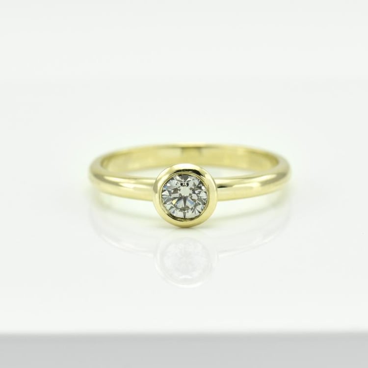 Verlobungsring mit Lab Grown Diamanten Gopi 64929