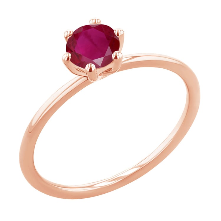 Verlobungsring mit Rubin Birdie 151028