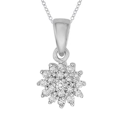 Eleganter Anhänger mit Diamanten Alger