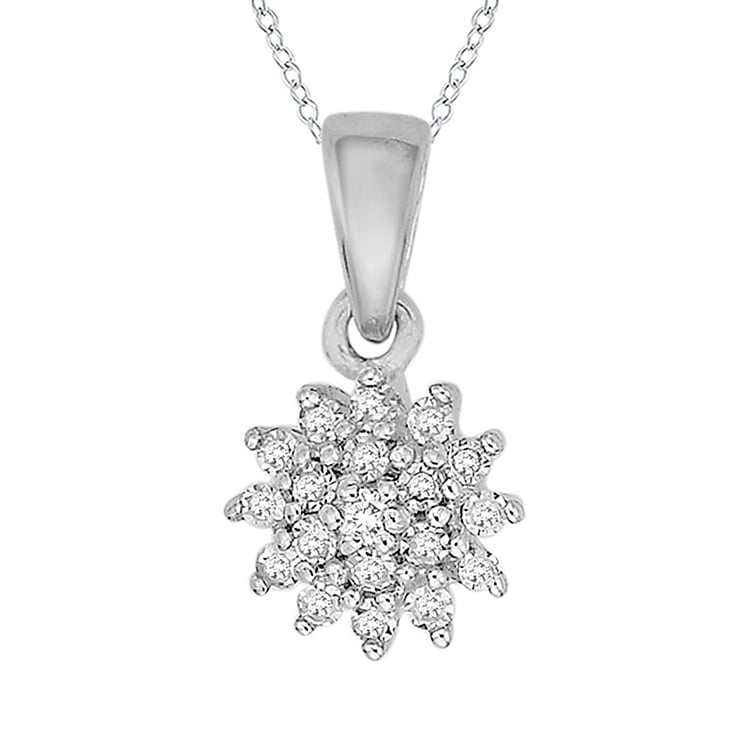 Eleganter Anhänger mit Diamanten Alger