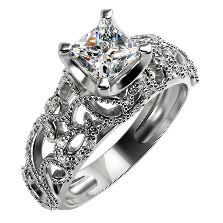 Zauberhafter Weißgold Ring 15818