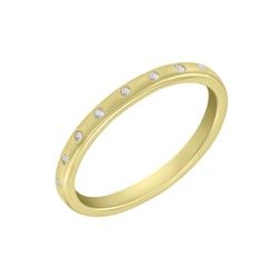 Ring mit zarten Lab Grown Diamanten Miomi