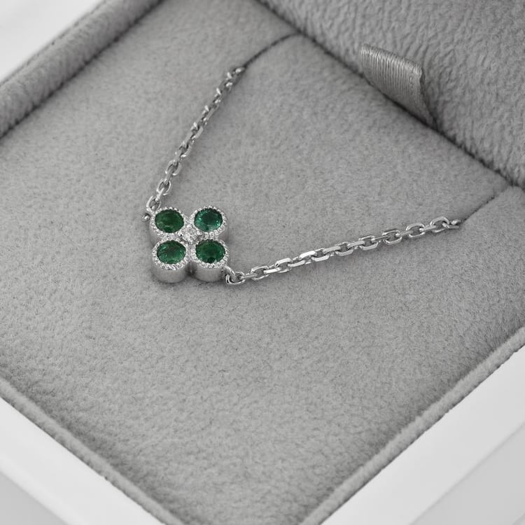 Smaragdarmband 43668