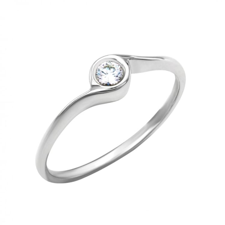 Verlobungsring mit Diamant 52332
