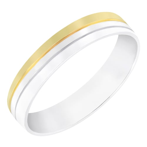 Goldene zweifarbige Trauringe mit Diamanten Harbin
