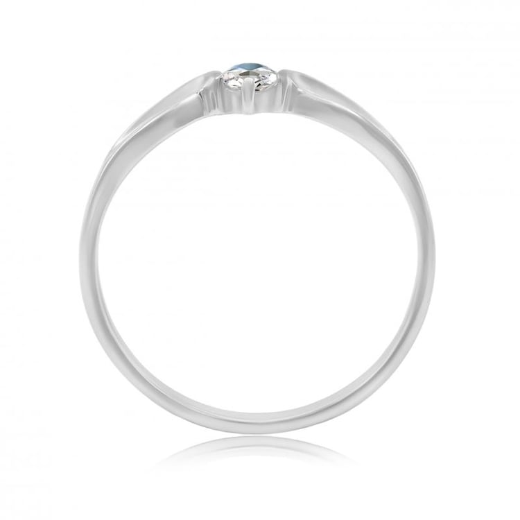 Verlobungsring aus Gold mit Diamanten 21747