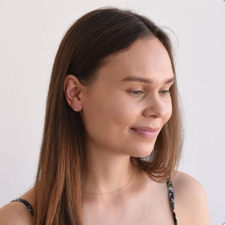 Schmuckset aus Gold in Tropfenform mit Diamanten Rainey 66417