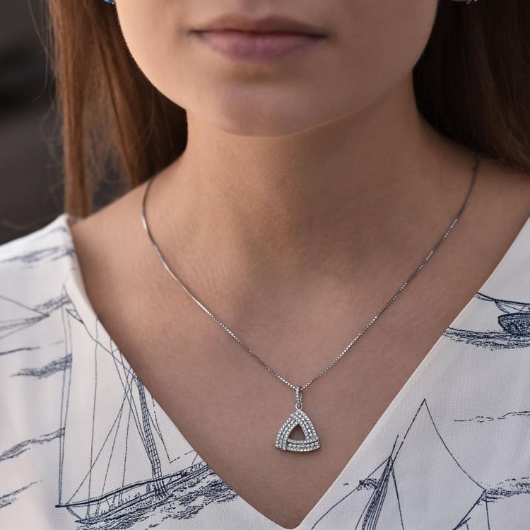 Silberne Halskette 35724