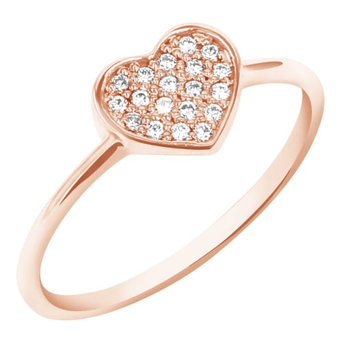 Verlobungsring mit Diamanten Diam