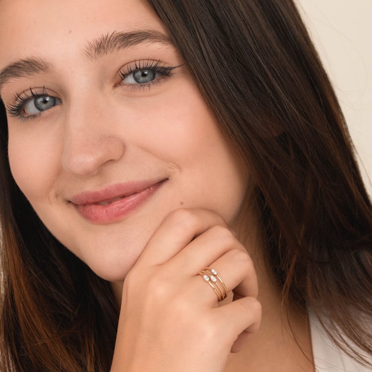 Ring mit Lab Grown Diamanten 165771