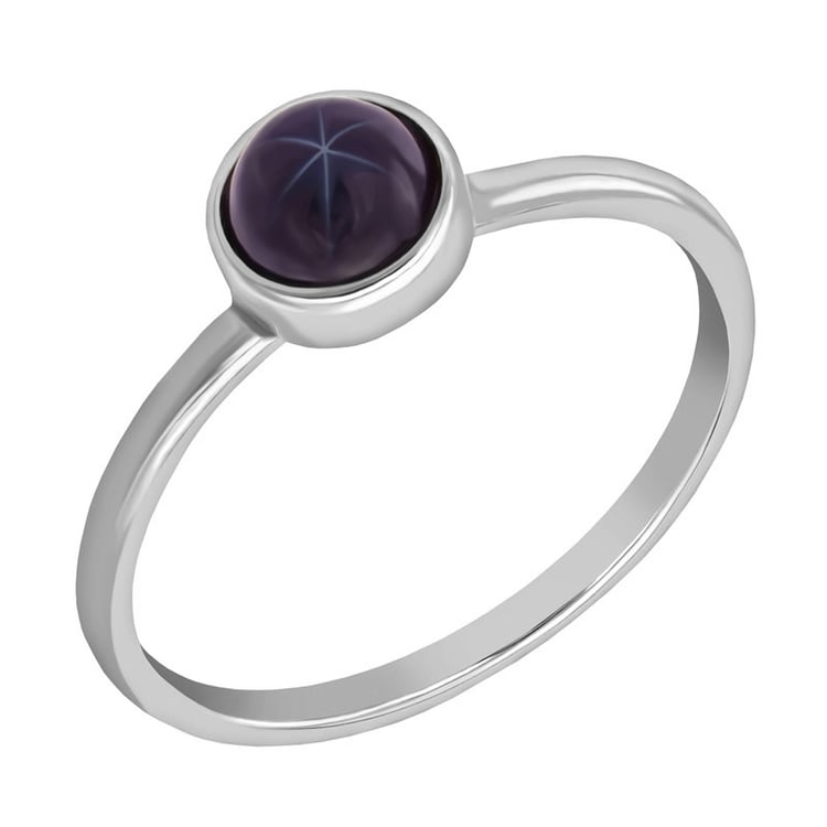 Goldring mit Sternsaphir Stowy 34139