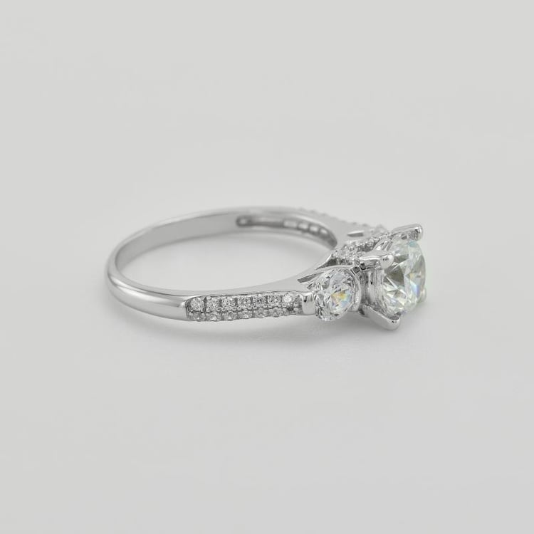 Glänzender Verlobungsring mit Lab Grown Diamanten Barann 76079