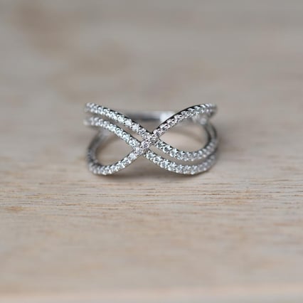 Zweifacher Diamantring Keanu