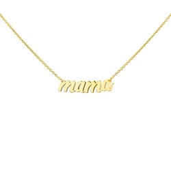 Halskette mit Text Mama
