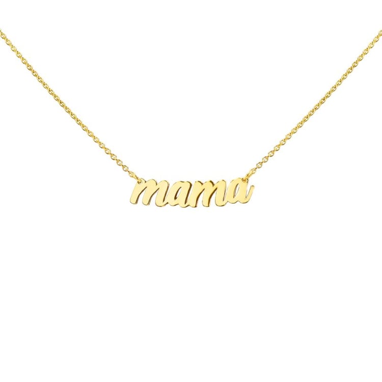Halskette mit Text Mama