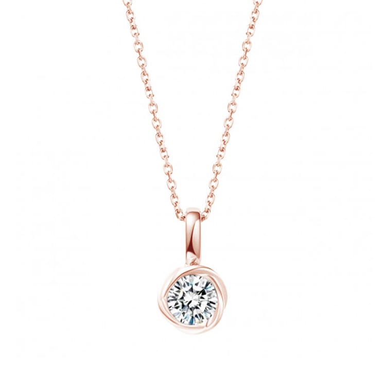 Glänzende Anhänger mit zertifiziertem Diamant Matiss