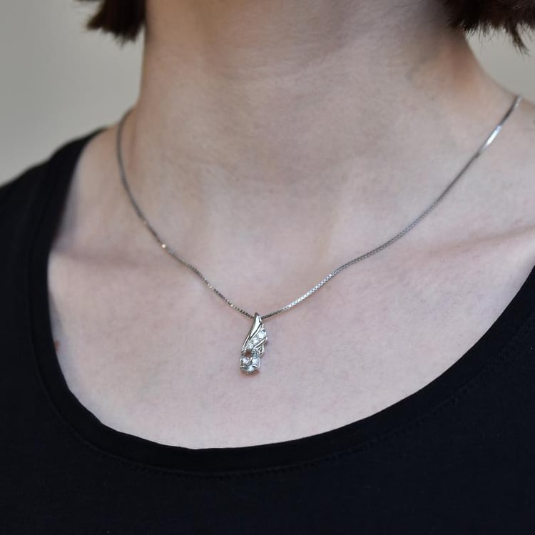 Silberne Halskette 26549