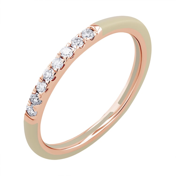 Keramikring mit Diamanten Olyna