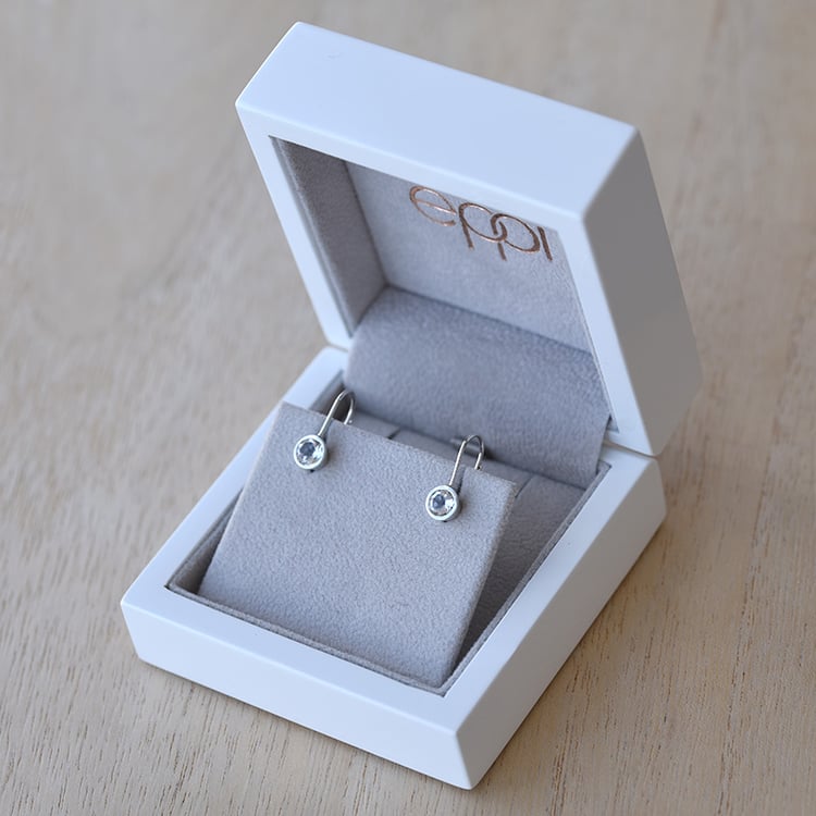 Ohrringe mit Topasen 65559