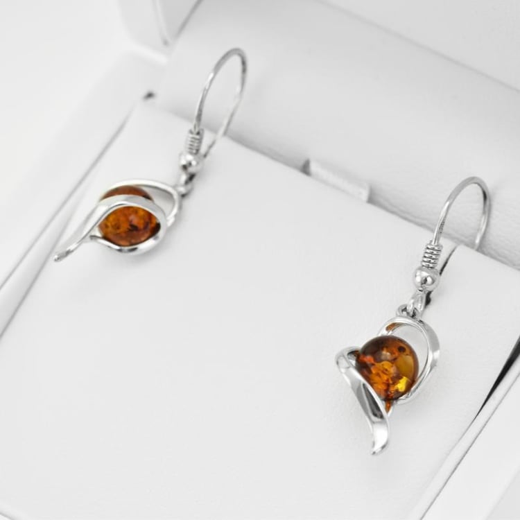 Ohrringe aus Bernstein 17467