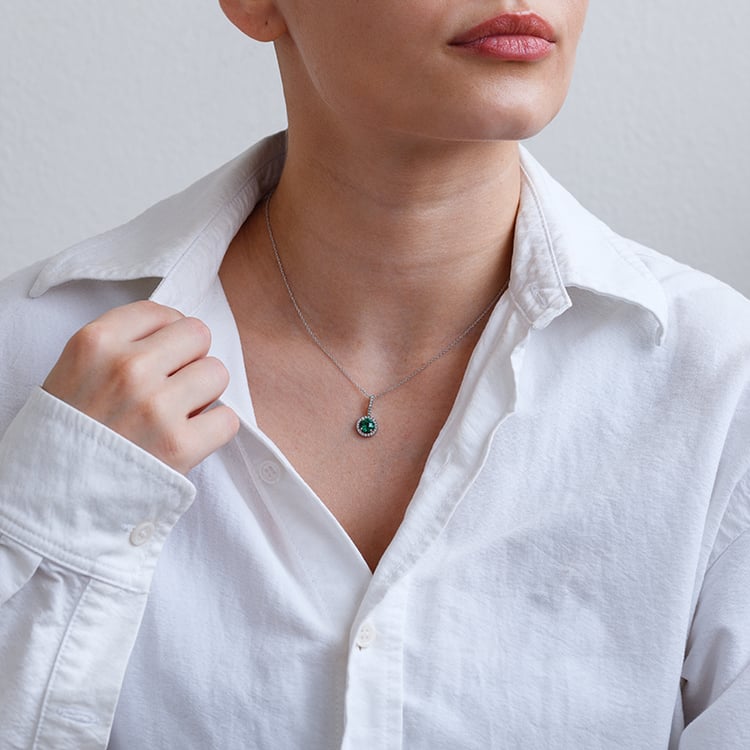 Smaragdkollektion aus Gold Odetta 133342